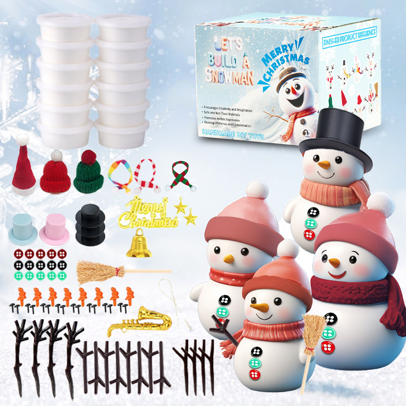 12 DIY Snowman set toys, Chris - Art Craft Upholstery recensione e prezzo