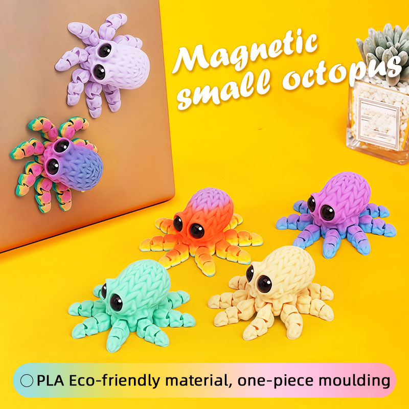 Adorable 3D Printed Octopus Fr - Art Craft Magnet recensione e prezzo