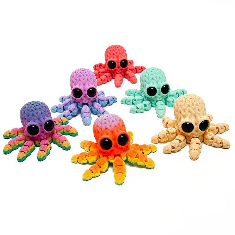Adorable 3D Printed Octopus Fr - Art Craft Magnet recensione e prezzo