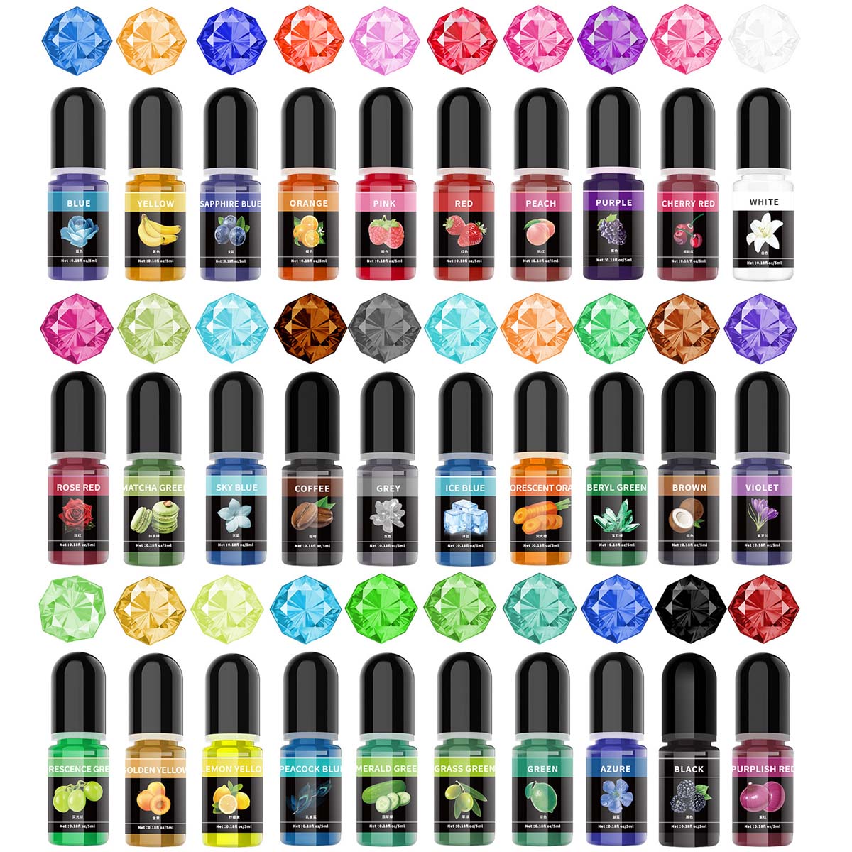 5ml/Bottle Epoxy Resin Pigment - Resin Pigment Powder recensione e prezzo