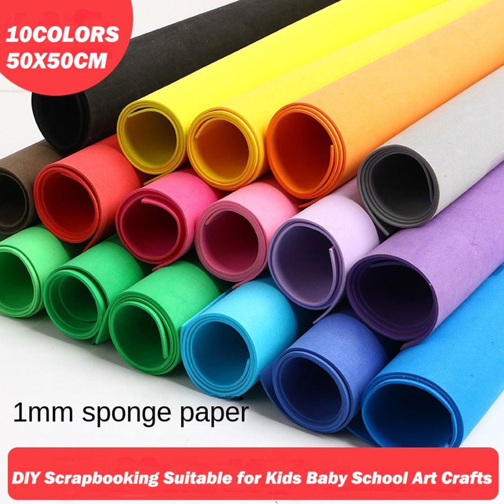 New Colorful Sponge Paper EVA  - Art Craft Show recensione e prezzo