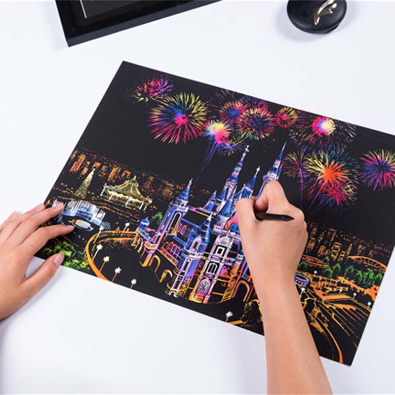 New Creative Magic Scratch Art - Art Craft Notebook recensione e prezzo