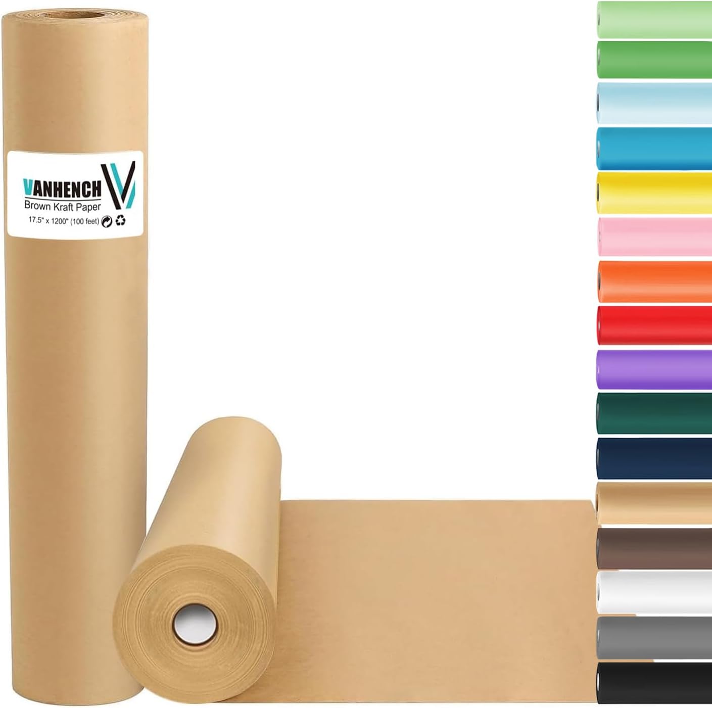 Vanhench Brown Wrapping Paper  - Art Craft Paper recensione e prezzo