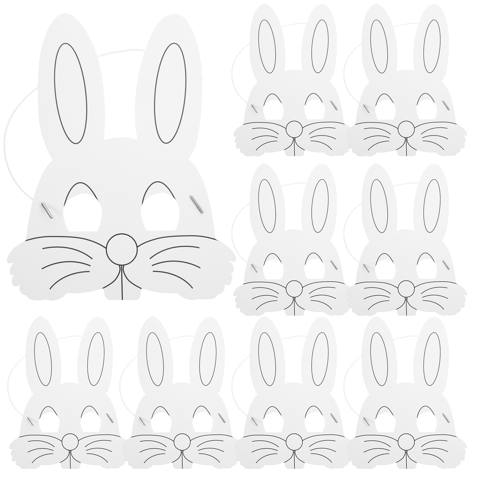 10Pcs Children's DIY Mask Craf - Art Craft Toddlers recensione e prezzo
