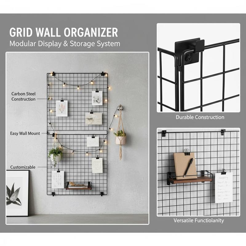 3 Packs Grid Wall Panels, 2 x  - Art Craft Show recensione e prezzo
