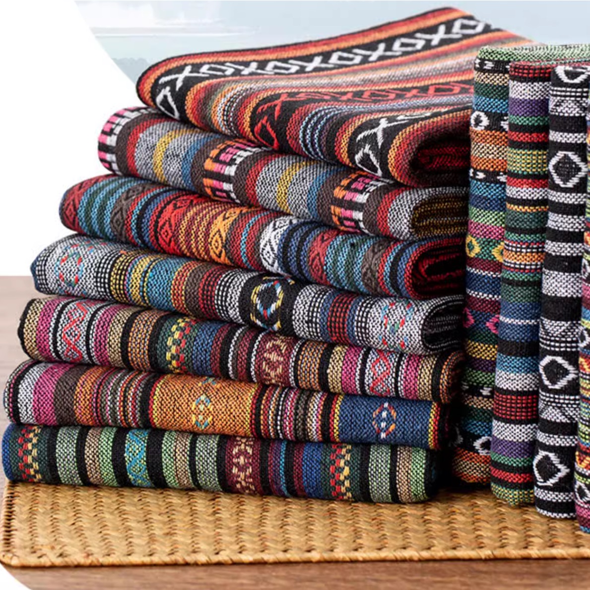 Ethnic Style Polyester Jacquar - Art Craft Upholstery recensione e prezzo