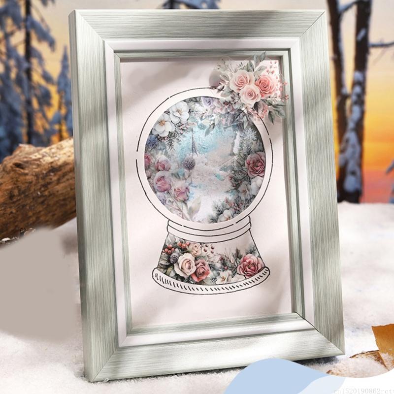 D5BB Flower Pattern Sticker Wa - Art Craft Notebook recensione e prezzo