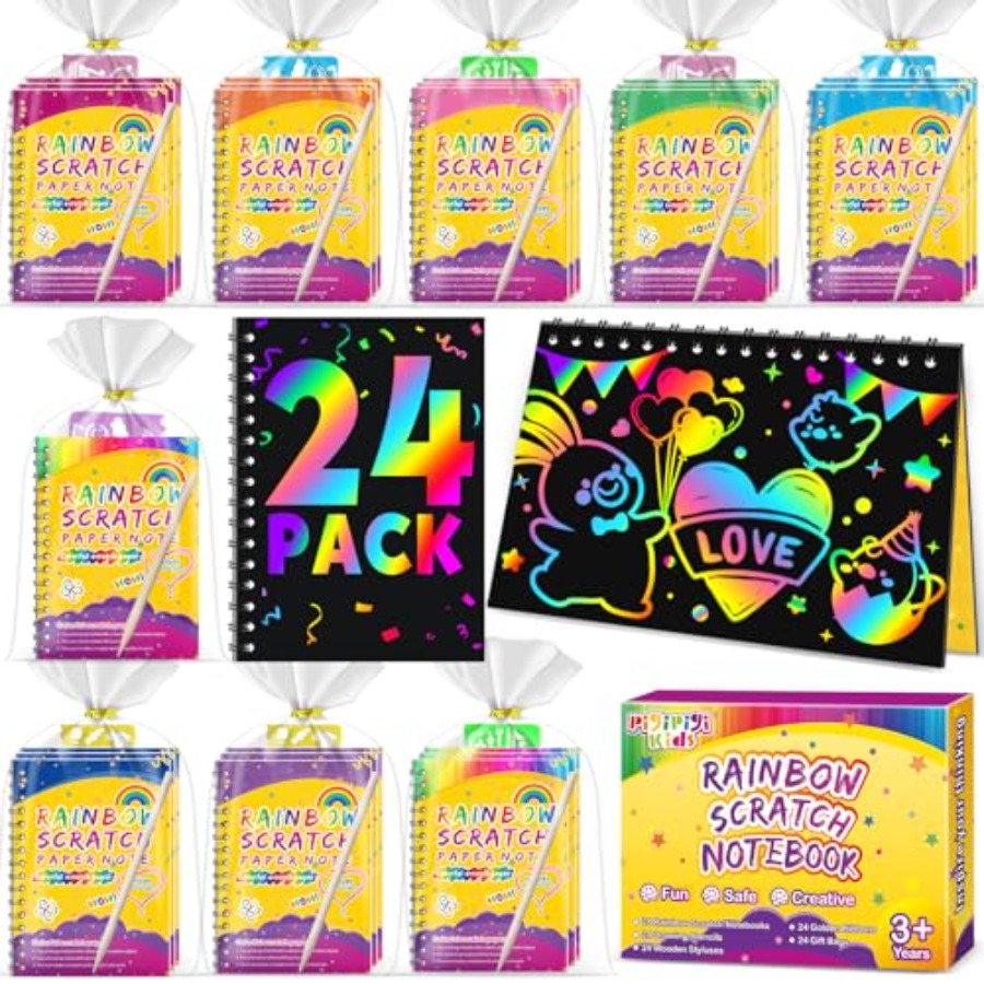Party Favors for 4-8-12: 24 Pa - Art Craft Notebook recensione e prezzo