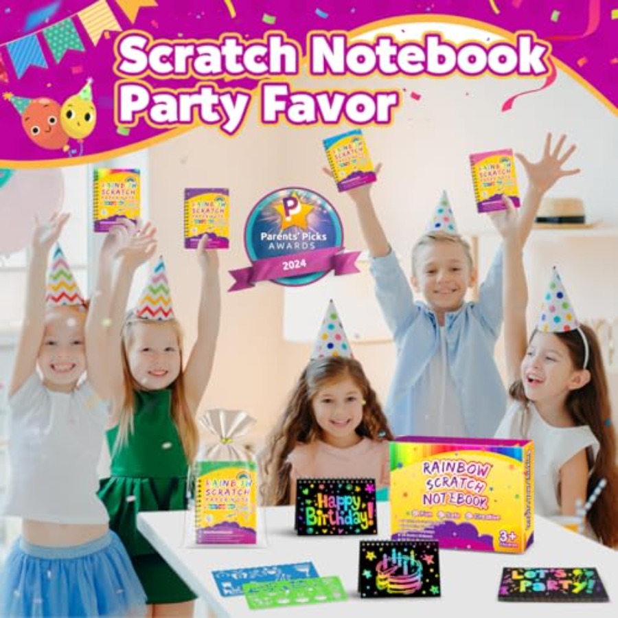 Party Favors for 4-8-12: 24 Pa - Art Craft Notebook recensione e prezzo