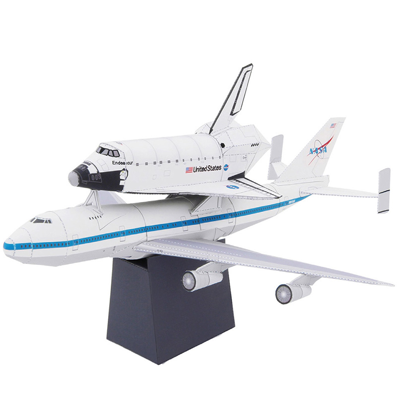 Boeing 747 Shuttle Carrier Air - Art Craft Cardboard recensione e prezzo