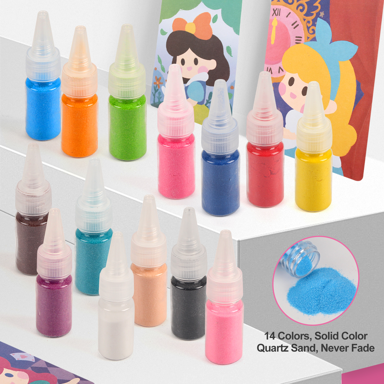 Sand Art Kit DIY Sand Painting - Art Craft Notebook recensione e prezzo