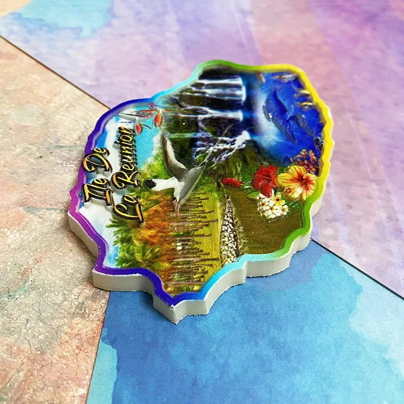1pc, Reunion Island souvenirs, - Art Craft Magnet recensione e prezzo