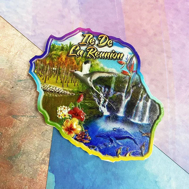 1pc, Reunion Island souvenirs, - Art Craft Magnet recensione e prezzo