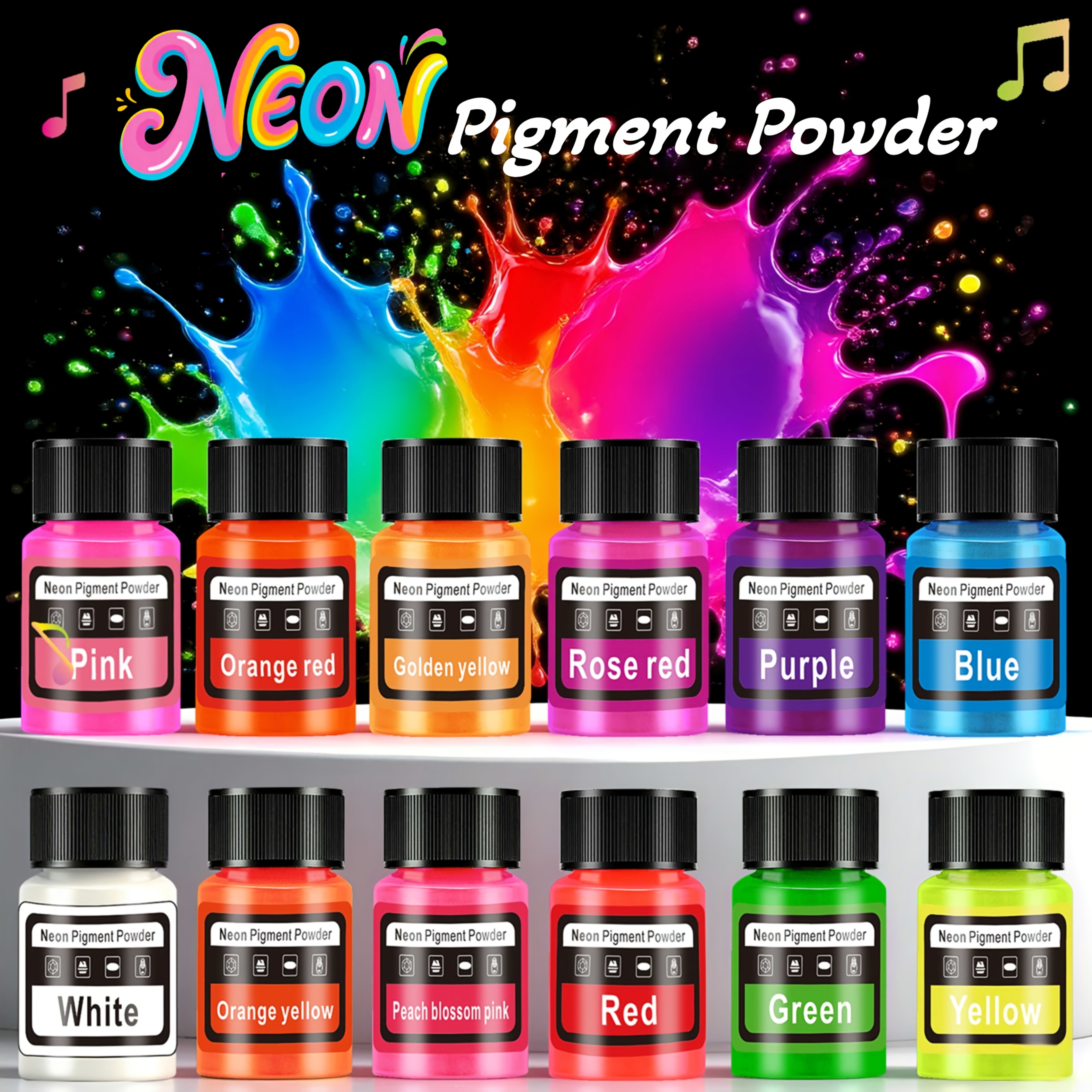 Fluorescent Powder/Neon Resin  - Resin Pigment Powder recensione e prezzo