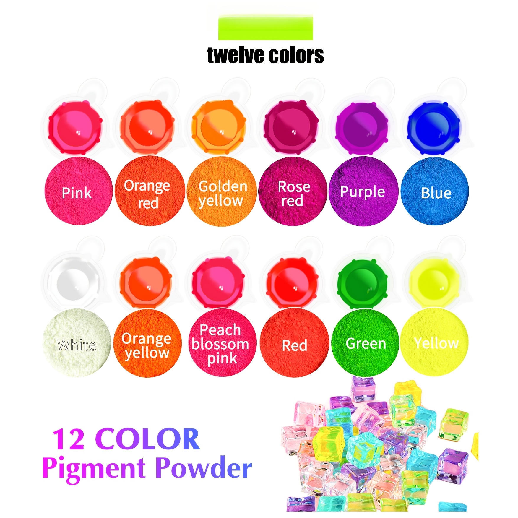 Fluorescent Powder/Neon Resin  - Resin Pigment Powder recensione e prezzo