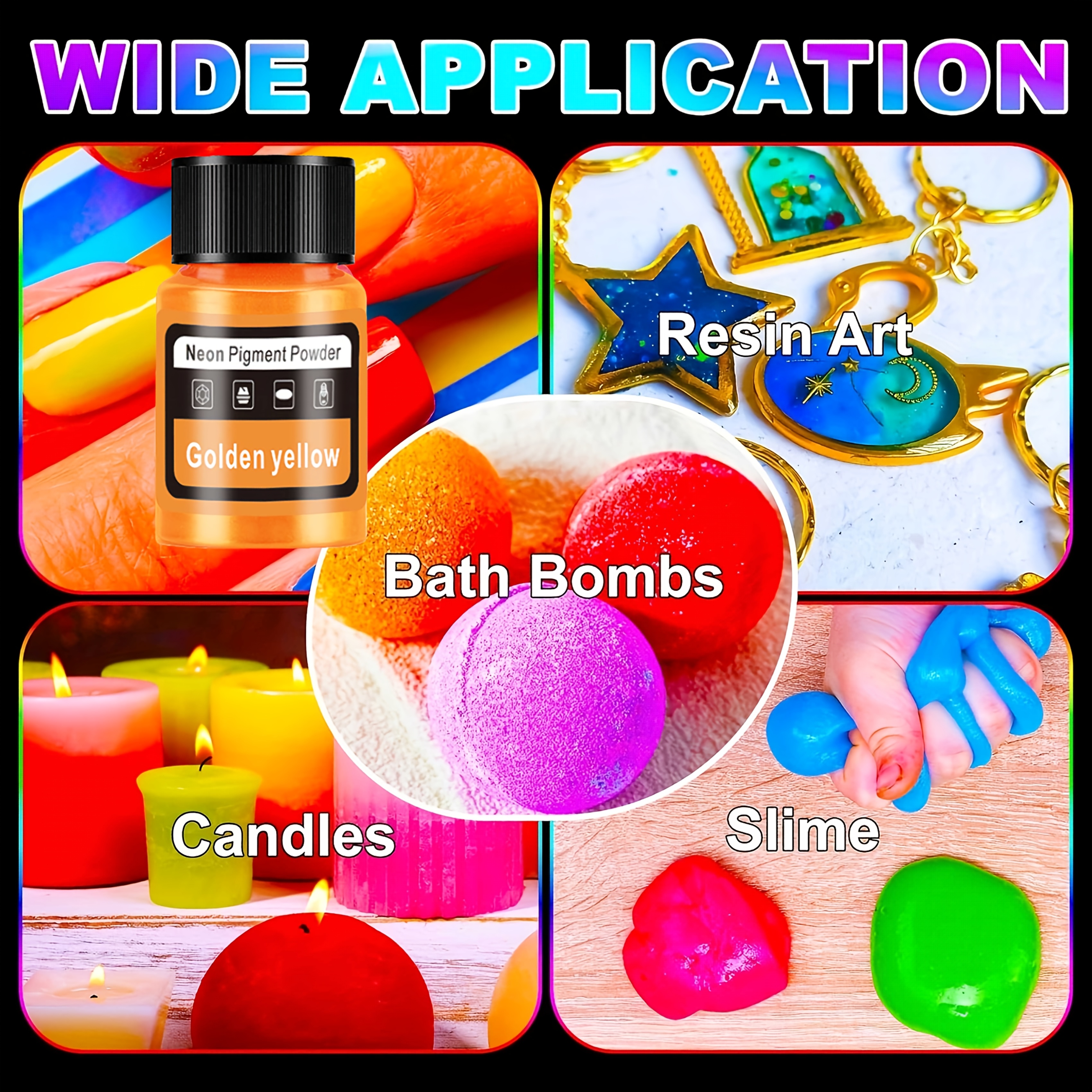 Fluorescent Powder/Neon Resin  - Resin Pigment Powder recensione e prezzo